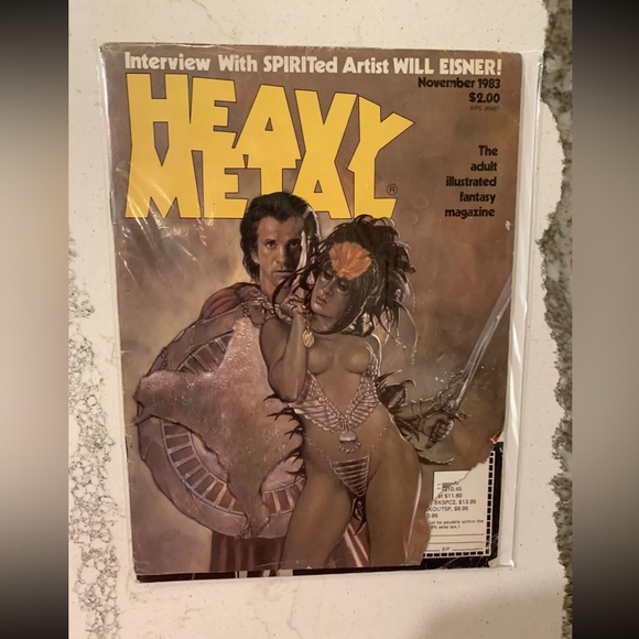 Vintage HEAVY METAL MAGAZINE  1983- 2018 LOT of 5 ILLUSTRATED FANTASY Collection - Picture 12 of 15